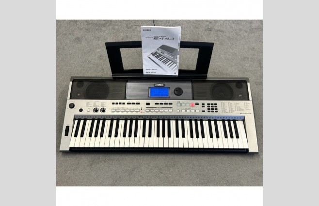 Yamaha PSR-E443 Keyboard, Used (SN:BBUX01338) - Image 1